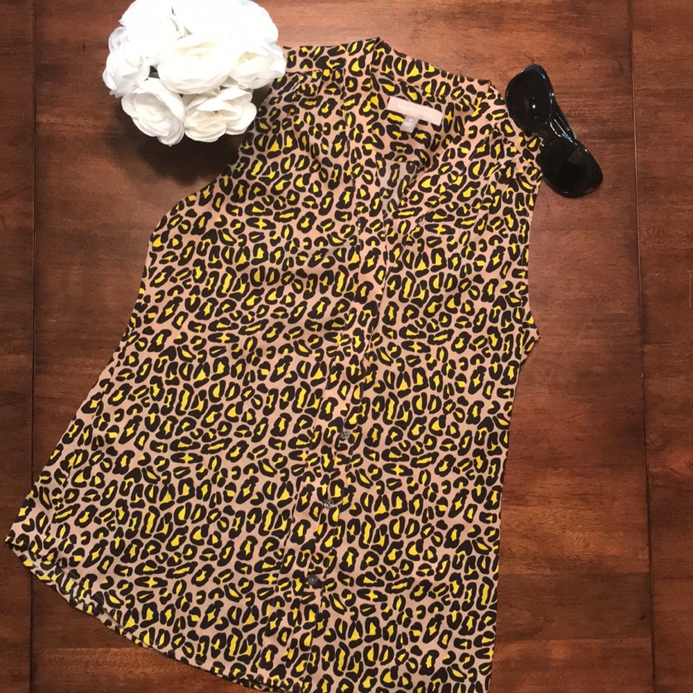 Leopard Print Blouse